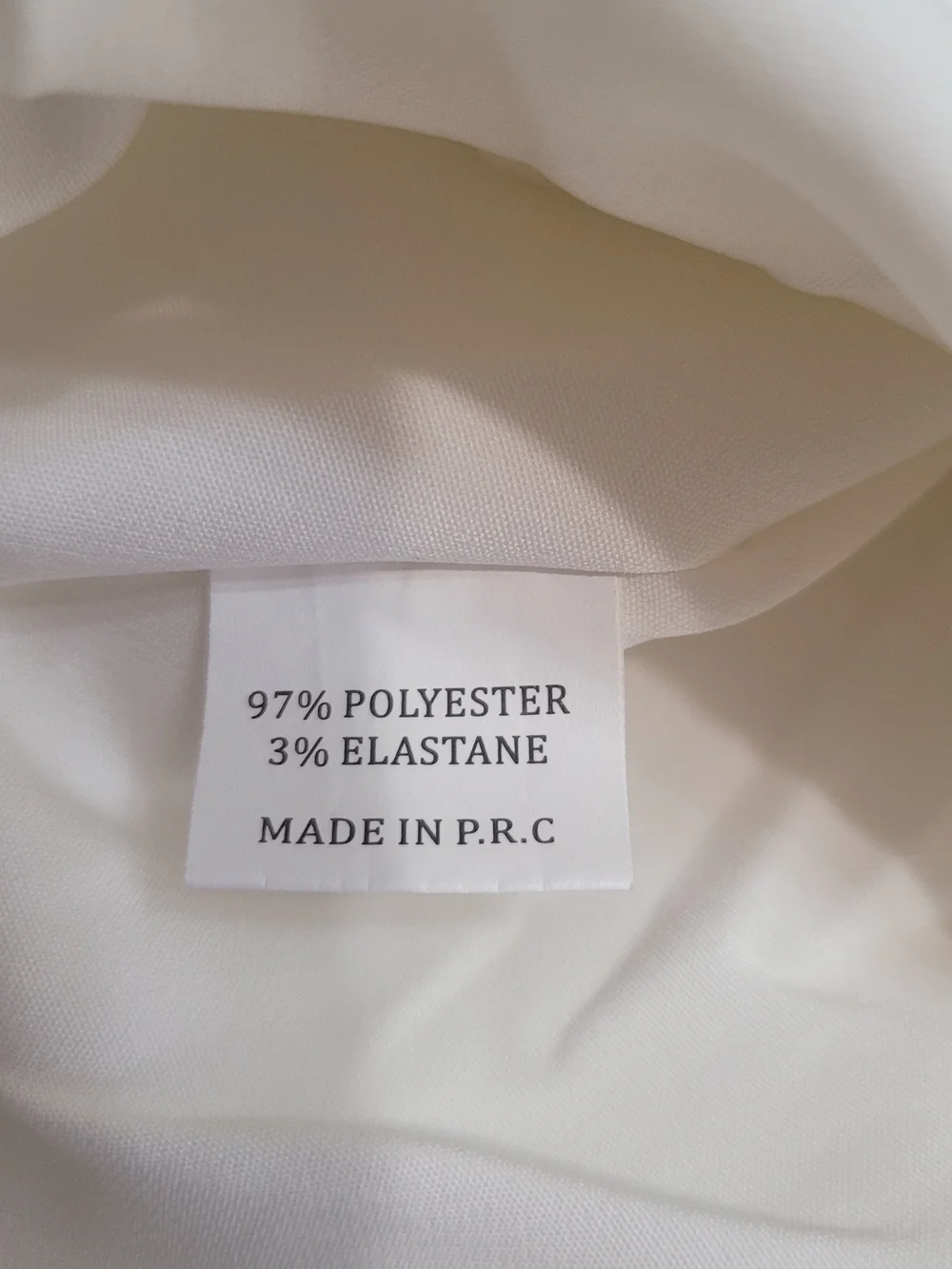 One-Shoulder White Mini Dress with Neck Tie Detail Size S/4